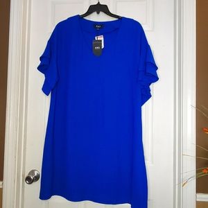 Blue dress